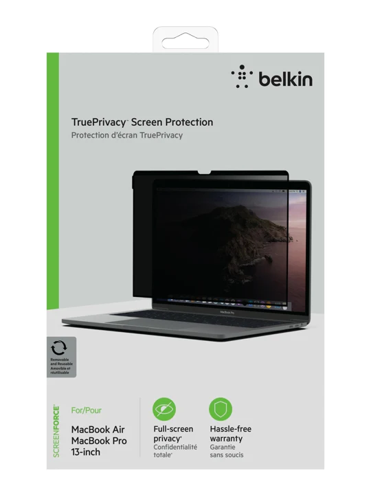 Protector De Pantalla Belkin Removible De Privacidad Macbook Pro - Air 13"