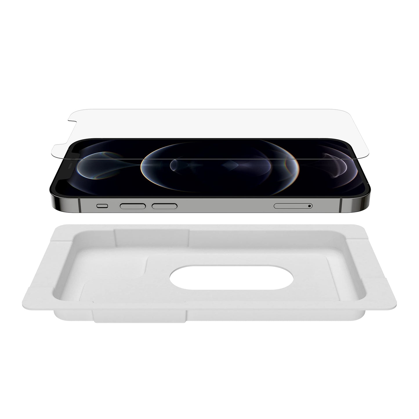 Protector De Pantalla Belkin Ultra Antimicrobial iPhone 12 Pro Max Empaque
