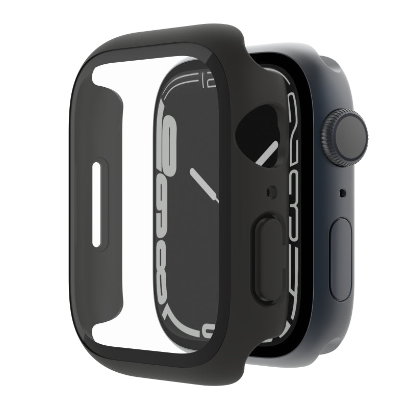 Protector de pantalla BELKIN en vidrio templado 360 AW para Apple Watch de 44/45mm - Negro