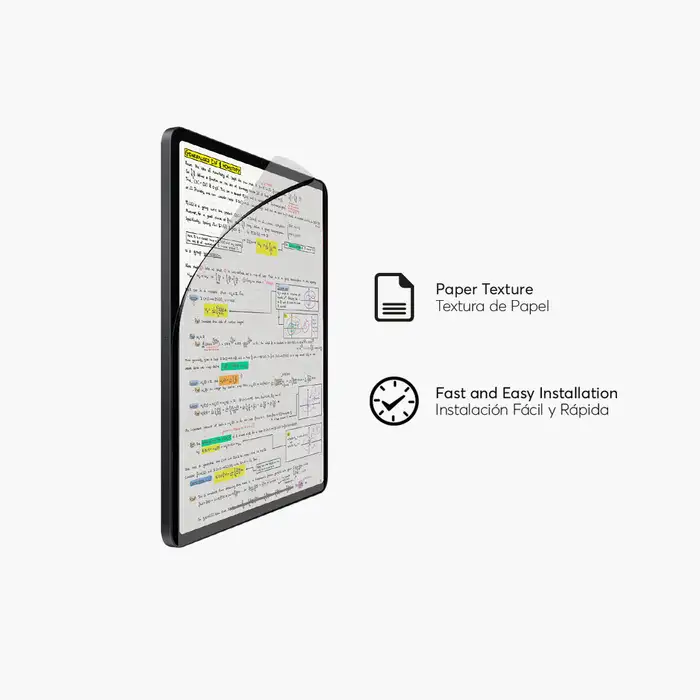 Protector de Pantalla NCO tipo papel Para iPad Pro de 12.9¨ - Transparente