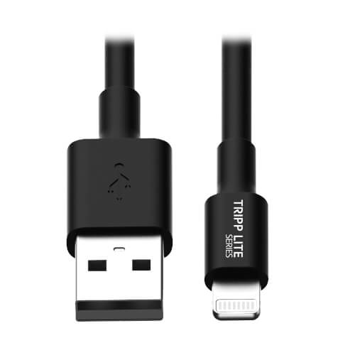 IO CHARGE &AMP; SYNC LIGHTNING CABLE (1M)-BK