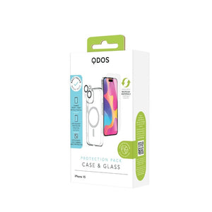 PROTECTION PACK CASE &AMP; GLASS IPHONE 15