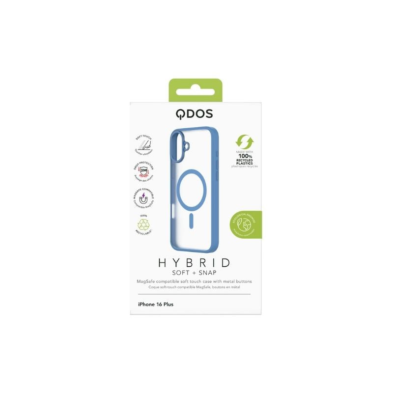 CASE QDOS HYBRID SOFT IPH 16 PL BLU