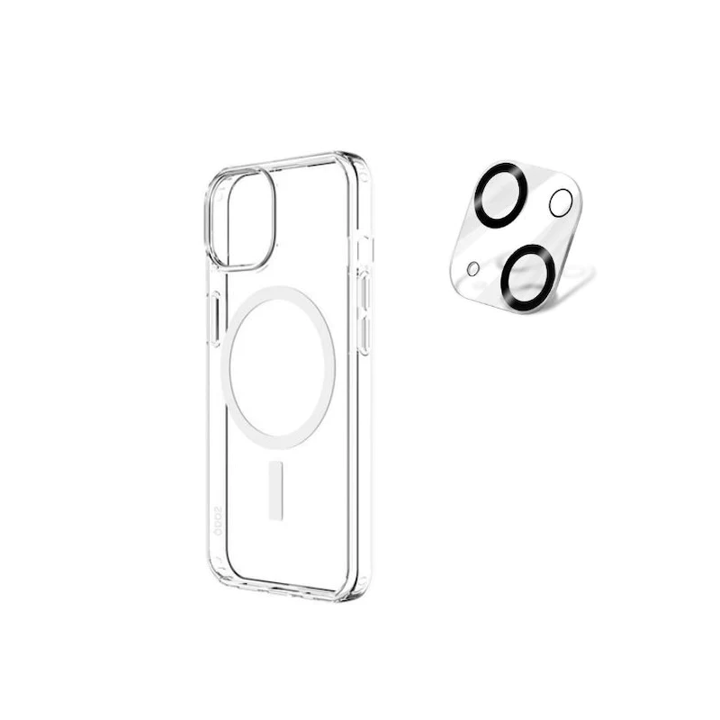 CASE QDOS PACK IPH 13 + PROTECTOR CAM CL