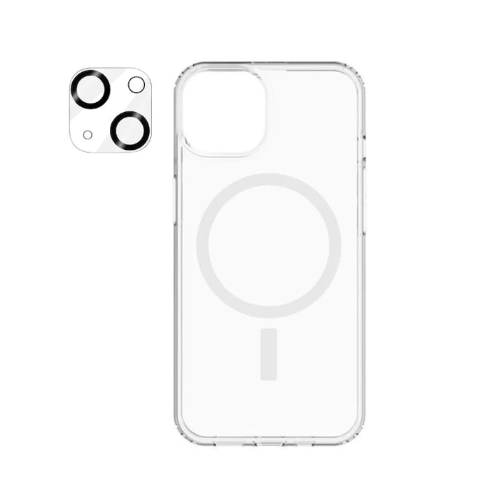 CASE QDOS PACK IPH 13 + PROTECTOR CAM CL