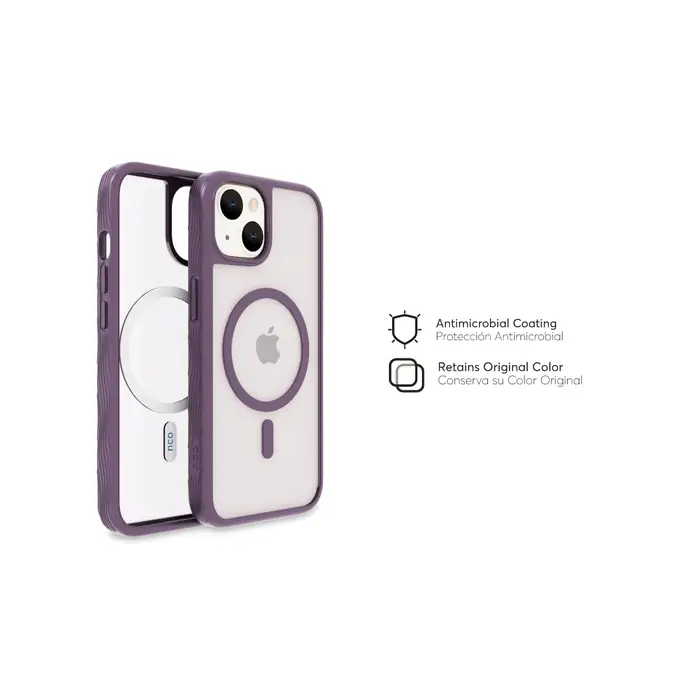 Case NCO SAFECASE GRIP con MagSafe para iPhone 14  - Berry