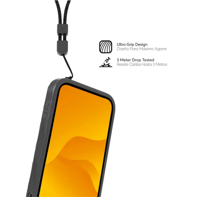 Case NCO SAFECASE GRIP para iPhone 13 Pro Max - Negro