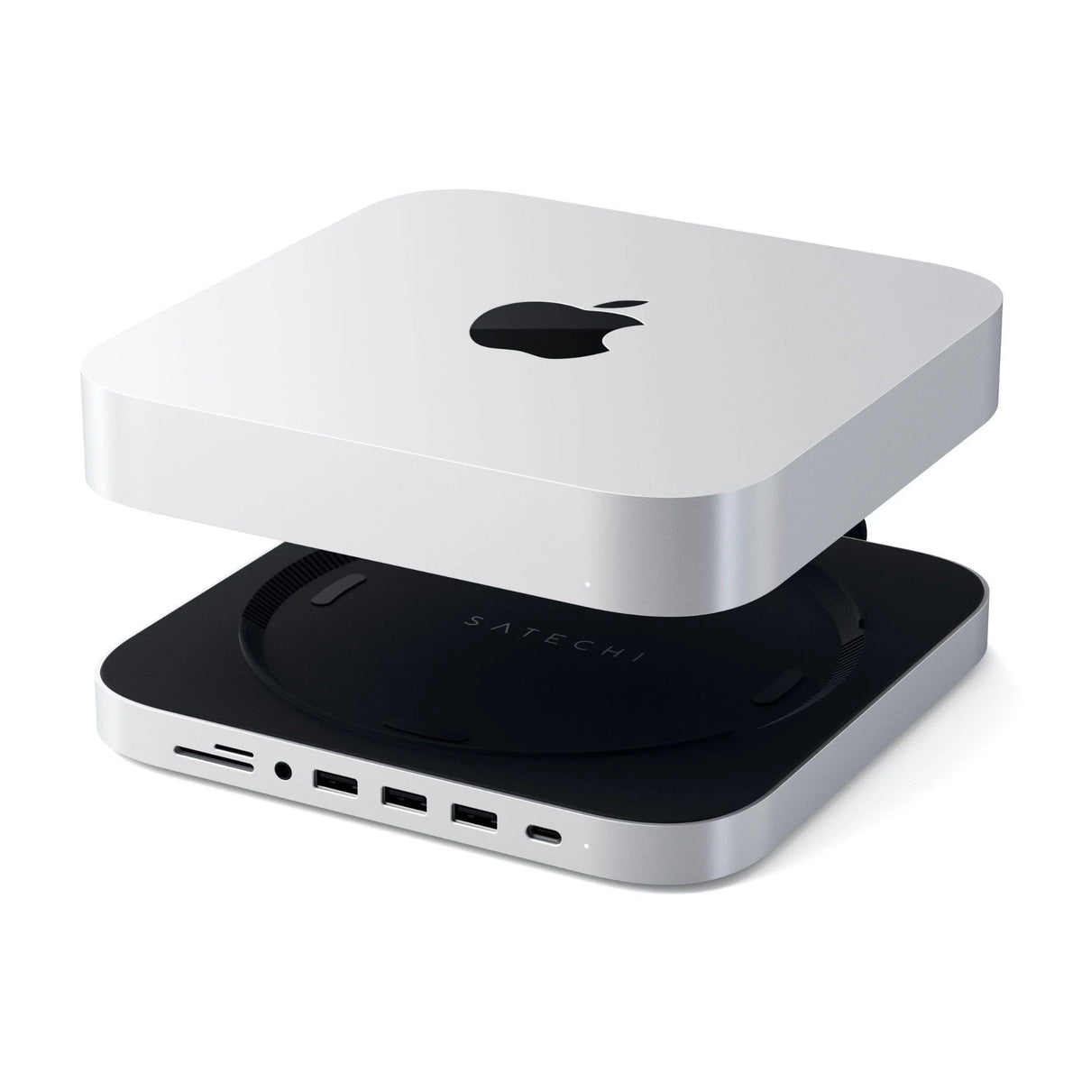 SATECHI ALUMINUM STAND HUB MAC MINI SLV
