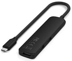 MULTIPUERTO SATECHI USB-C 4 EN 1 4K BLACK