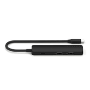 MULTIPUERTO SATECHI USB-C 4 EN 1 4K BLACK