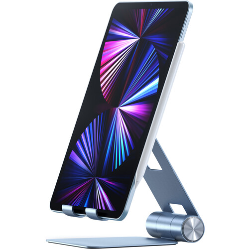Soporte de aluminio Satechi R1 Para iPad - Azul