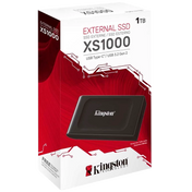 DISCO DURO KINGSTON XS1000 PORTABLE SSD 1 TB USB-C BLACK