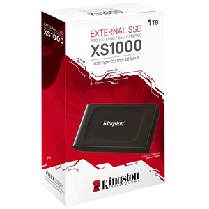 DISCO DURO KINGSTON XS1000 PORTABLE SSD 1 TB USB-C BLACK