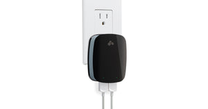 KX DOUB D 2.1AMP USB IPAD/IPHO/IPOD-BK