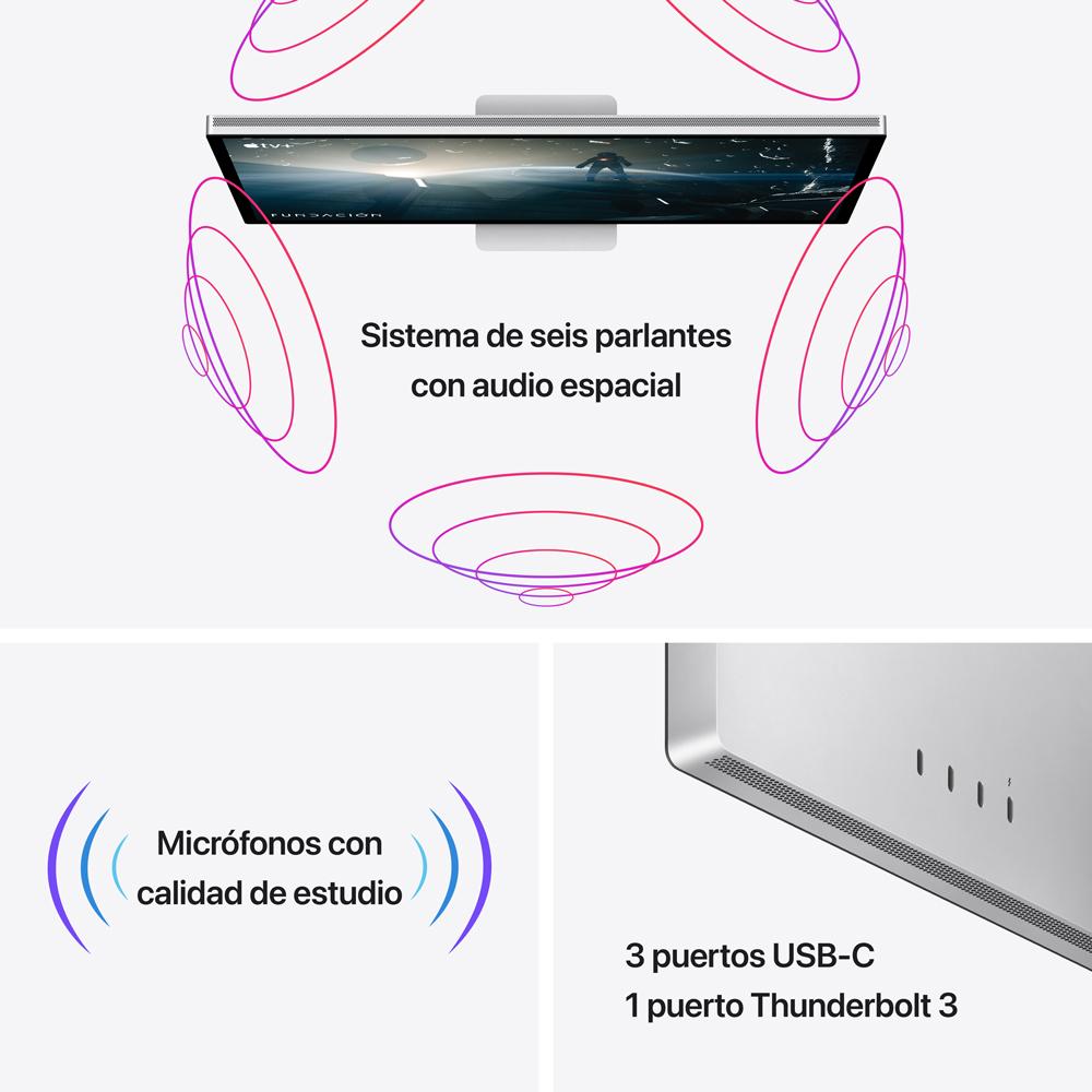 Studio Display - Vidrio estándar - Soporte con altura e inclinación ajustables