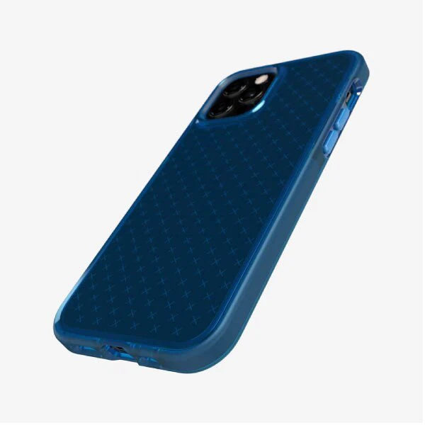 Funda para iPhone 12/12 Pro Evo Check - Classic Blue