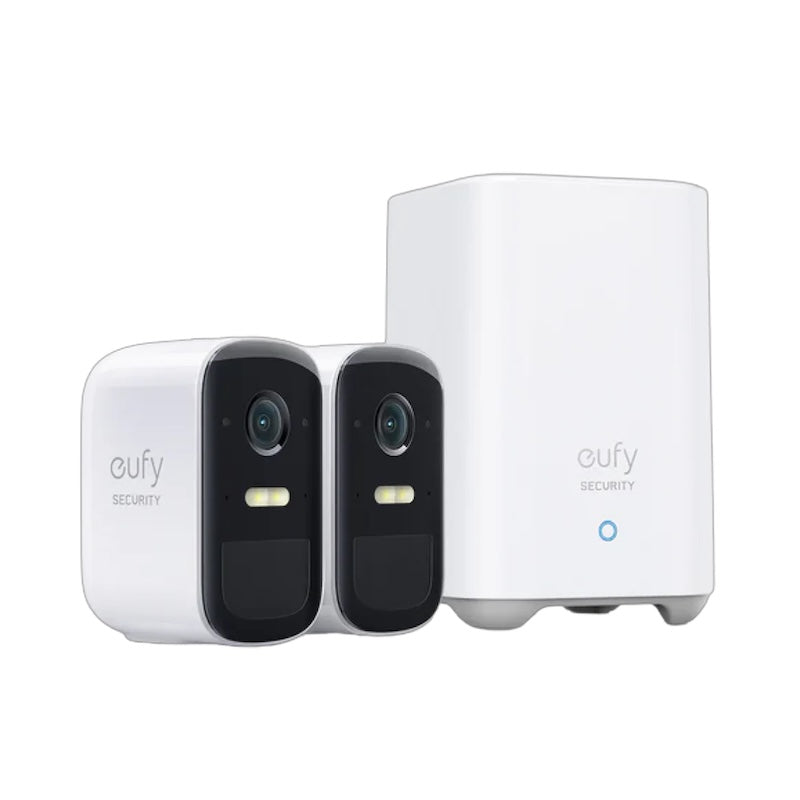 CAMARA INTELIGENTE EUFY DE SEGURIDAD S210 2 CAM KIT + HOMEBASE