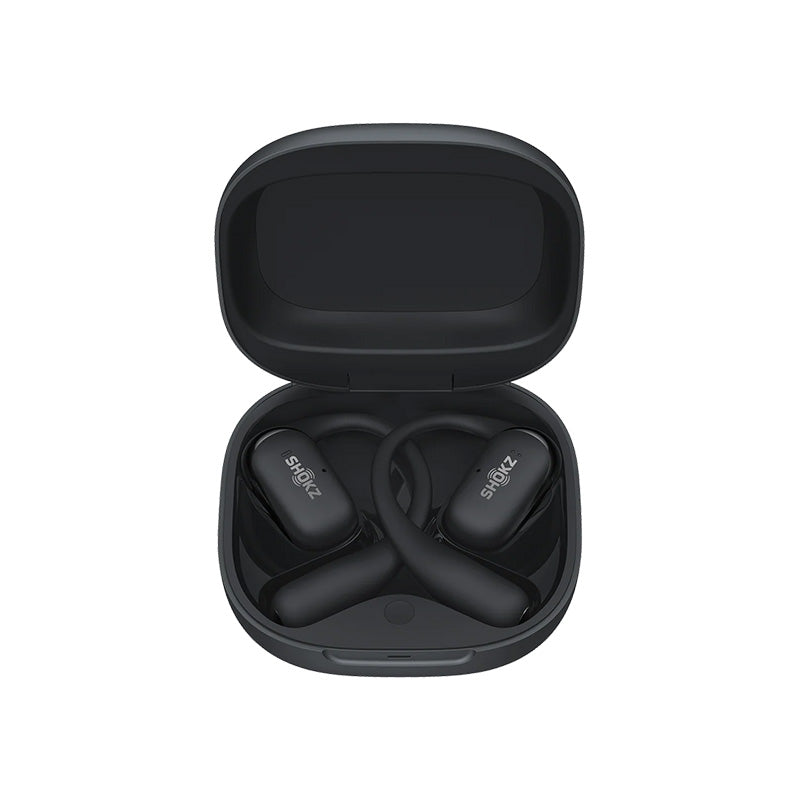 SHOKZ OPENFIT 2+ ワイヤレスイヤホン ブラック OpenFit 2 + | オープンイヤーイヤホン