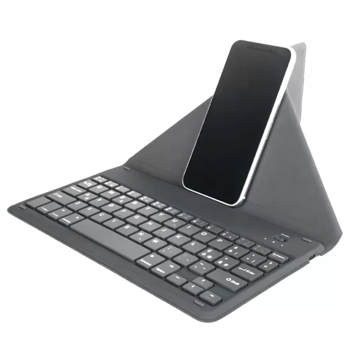 Teclado inalámbrico TUCANO con soporte - Negro