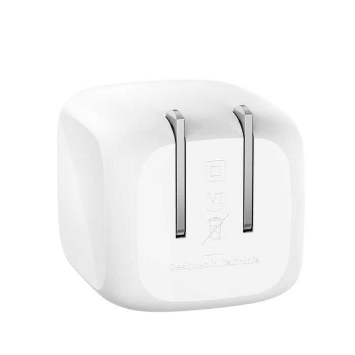 ADAPTADOR BELKIN DE PARED 50W USB-C X2 PUERTOS WHITE