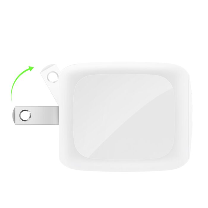 ADAPTADOR BELKIN DE PARED 50W USB-C X2 PUERTOS WHITE