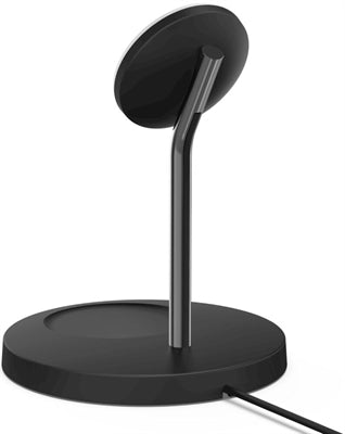 Stand Wireless MagSafe 2-IN-1 COMPATIBLE-SR iPhone 12/13-BLACK