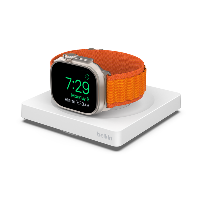 Cargador Rapido Portatil BELKIN Para Apple Watch - Blanco