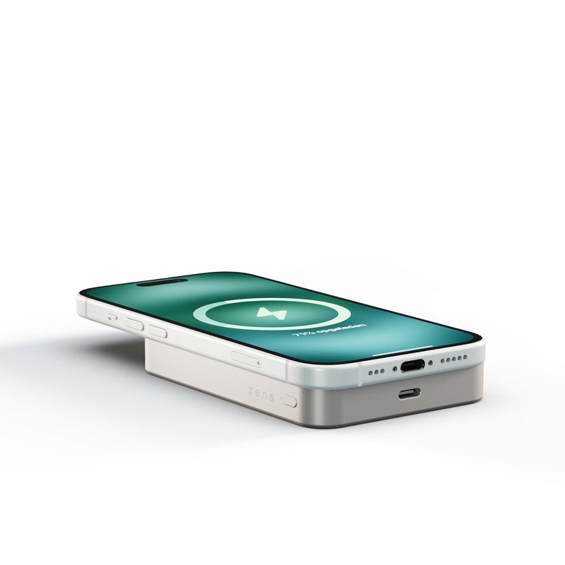 BATERIA ZENS PRO 1 10000MAH QI2 15W SILVER