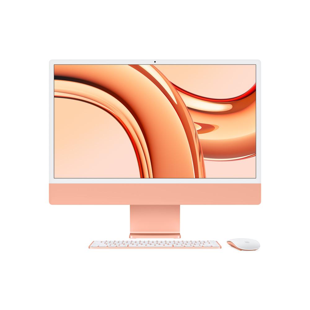 iMac con pantalla Retina 4,5K de 24 pulgadas Chip M3 de Apple con CPU de 8 núcleos y GPU de 10 núcleos