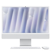 iMac con pantalla Retina 4,5K de 24 pulgadas: Chip M4 de Apple con CPU de 10 núcleos y GPU de 10 núcleos, 512 GB SSD - Plata