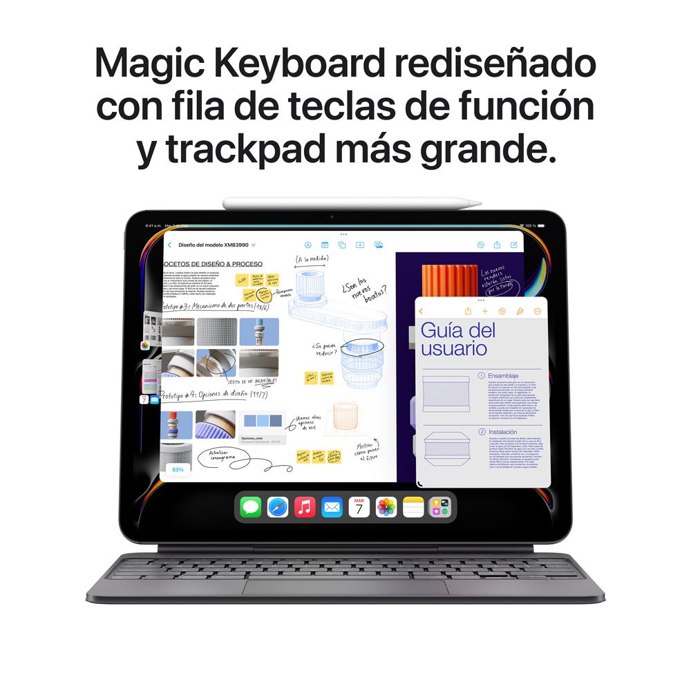 iPad Pro de 11 pulgadas Wi-Fi 256 GB Vidrio estándar - Negro espacial (M4)