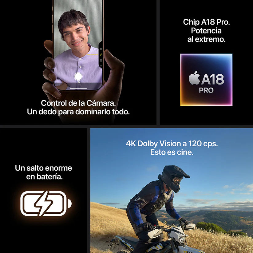 iPhone 16 Pro 256 GB Titanio negro