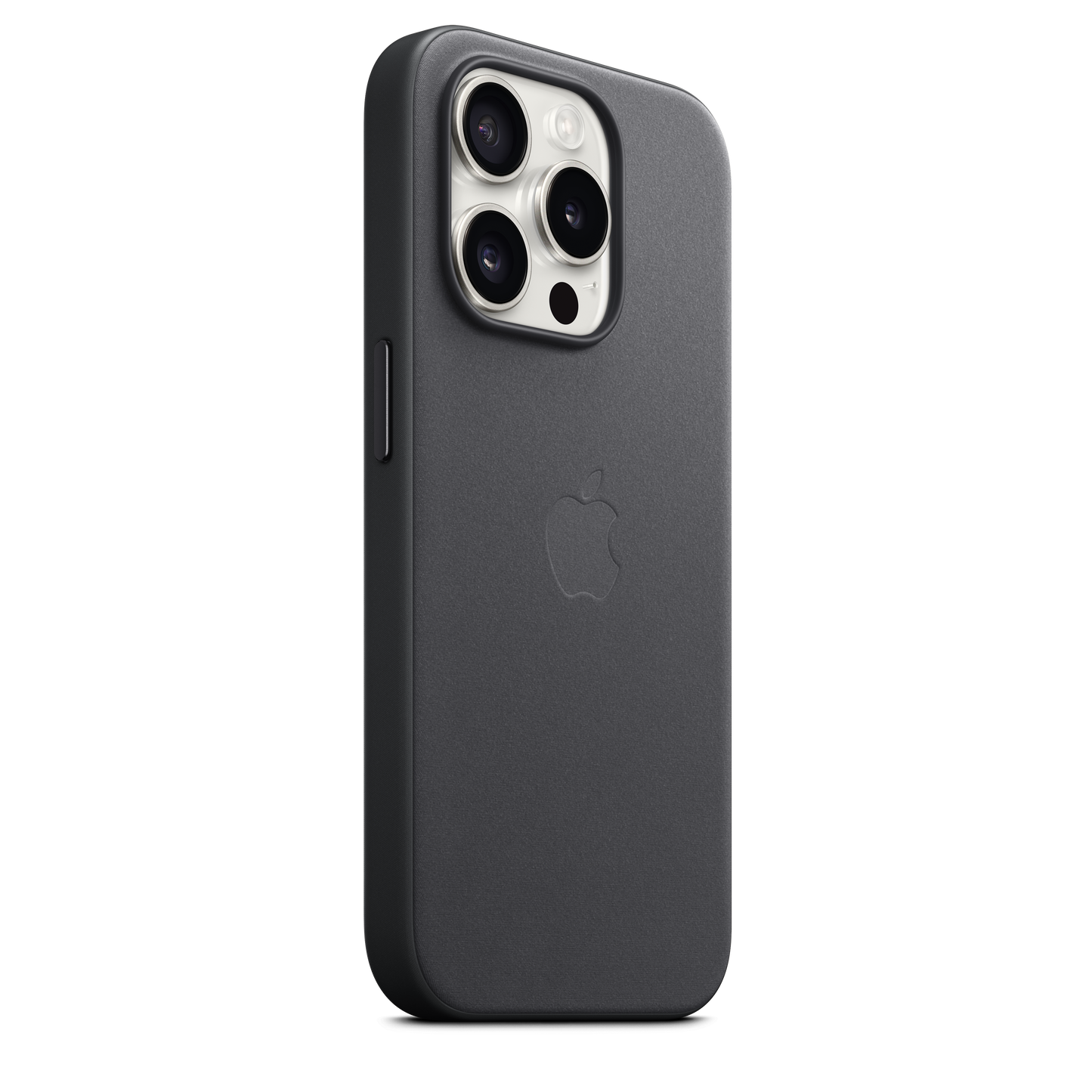 Funda de FineWoven con MagSafe para el iPhone 15 Pro - Negro