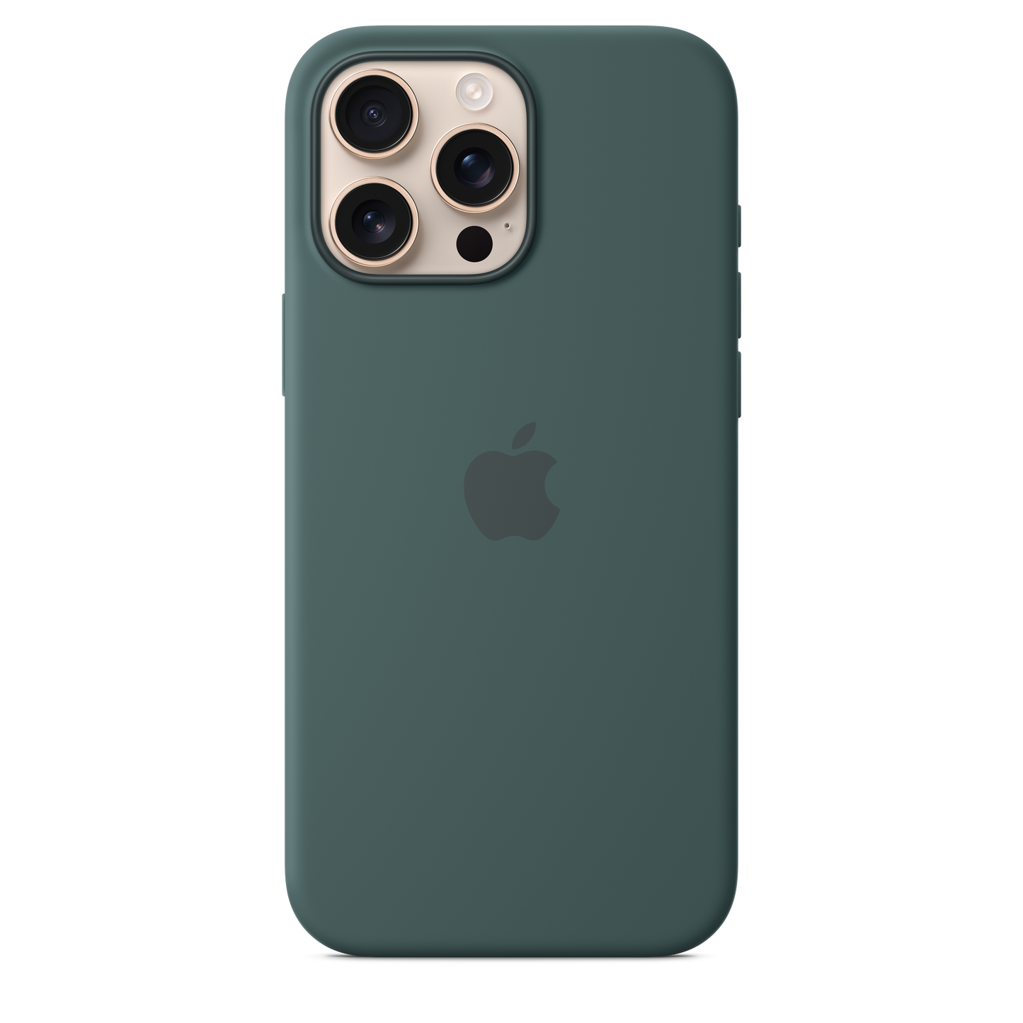 Funda de silicón con MagSafe para el iPhone 16 Pro Max - Verde lago