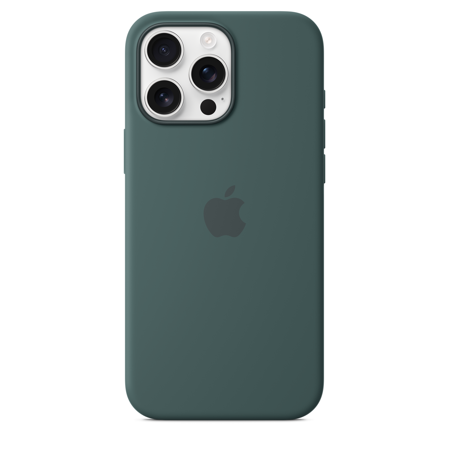 Funda de silicón con MagSafe para el iPhone 16 Pro Max - Verde lago