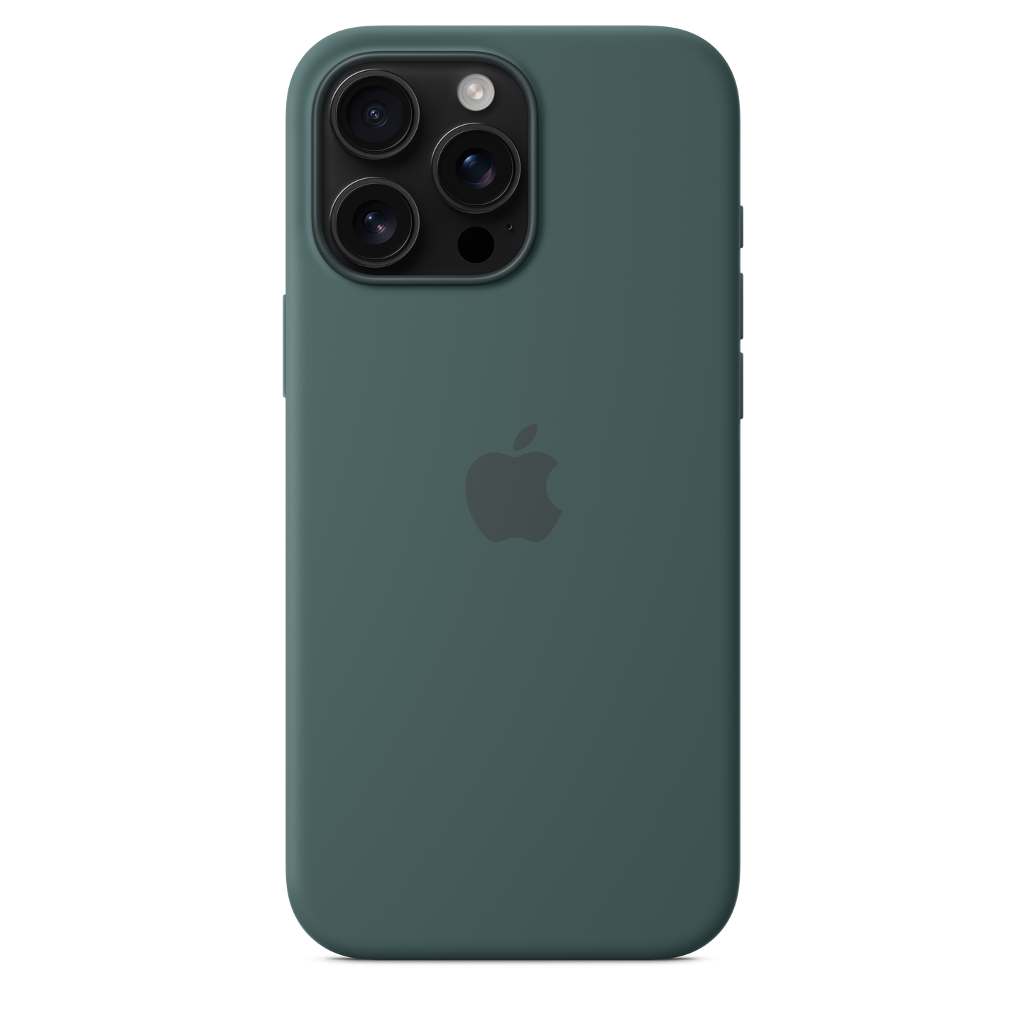 Funda de silicón con MagSafe para el iPhone 16 Pro Max - Verde lago