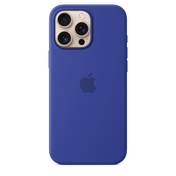 Funda de silicón con MagSafe para el iPhone 16 Pro Max - Color ultramarino