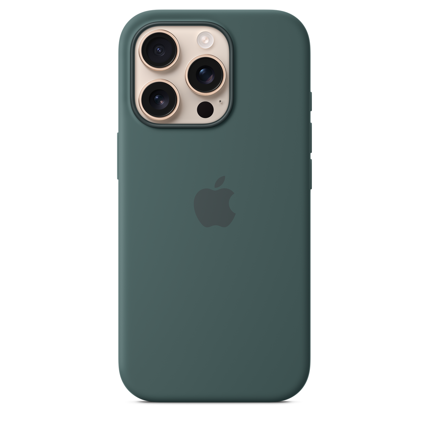 Funda de silicón con MagSafe para el iPhone 16 Pro - Verde lago