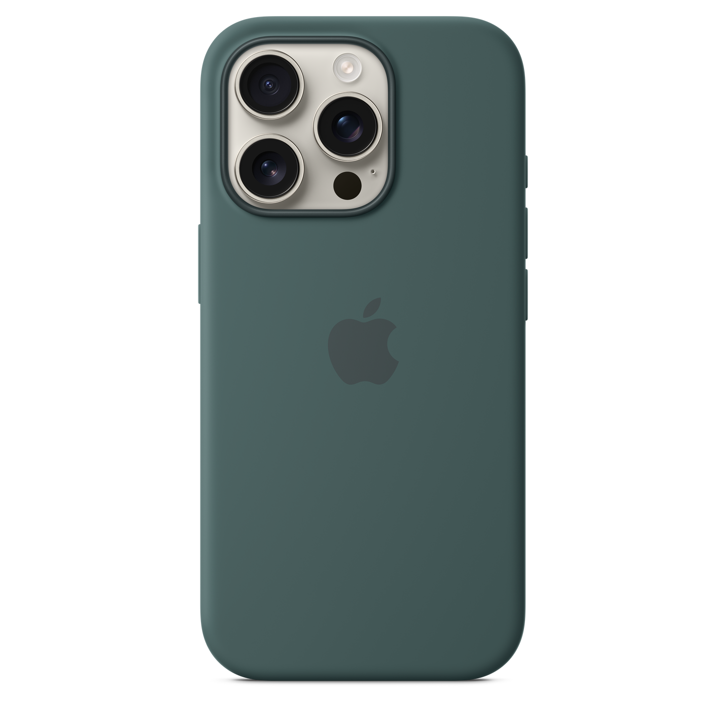 Funda de silicón con MagSafe para el iPhone 16 Pro - Verde lago