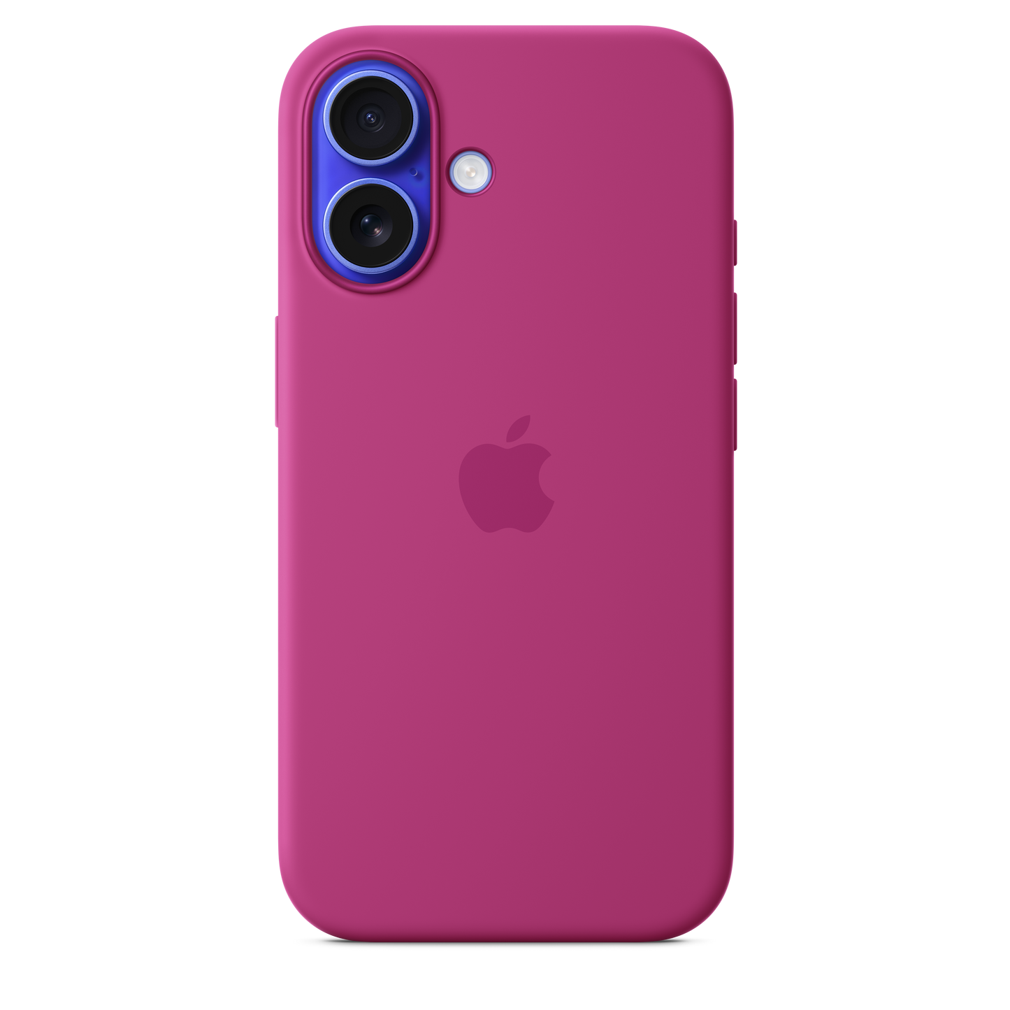 Funda de silicón con MagSafe para el iPhone 16 - Fucsia