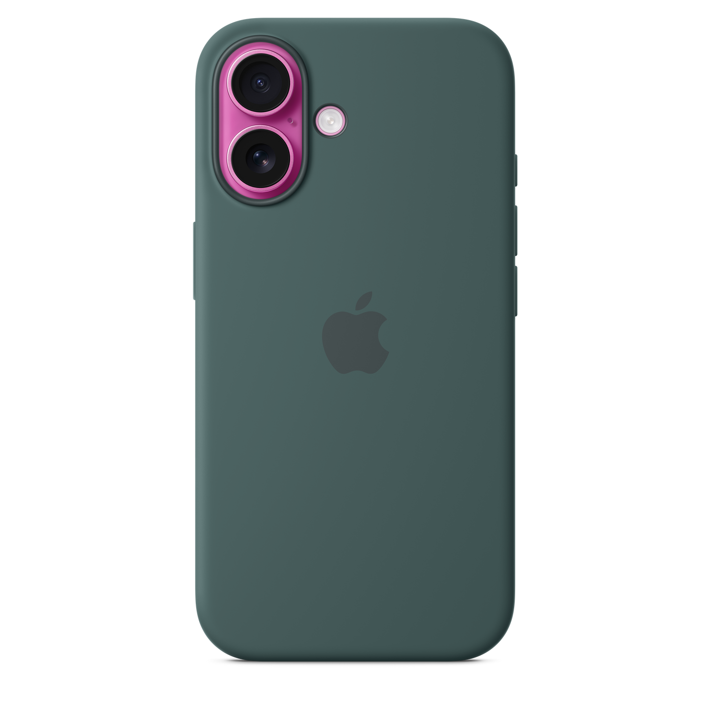 Funda de silicón con MagSafe para el iPhone 16 - Verde lago