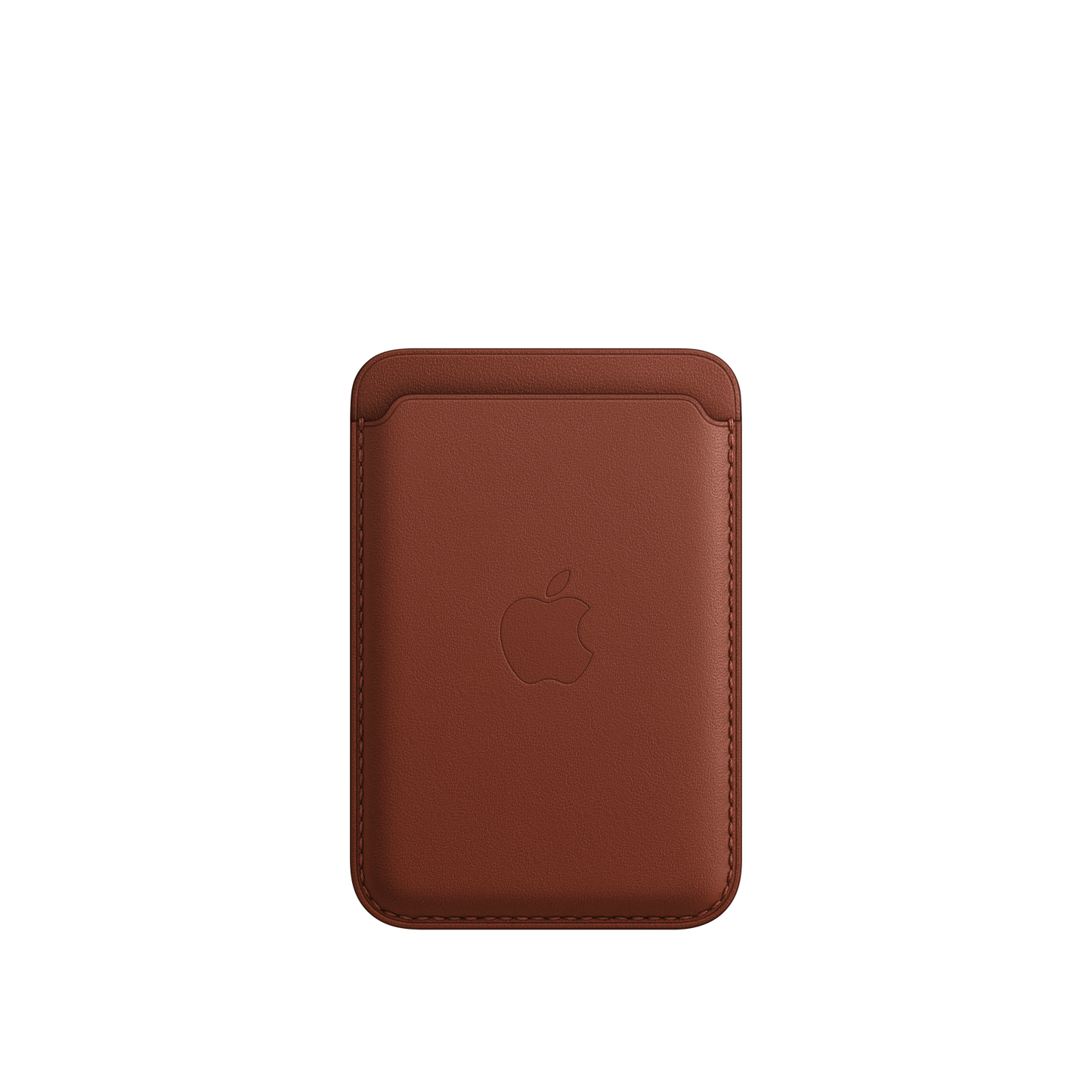 Cartera de piel con MagSafe para el iPhone - Ocre oscuro