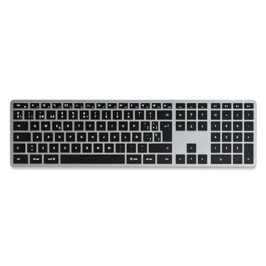 TECLADO SATECHI SLIM X3 ESP GRY