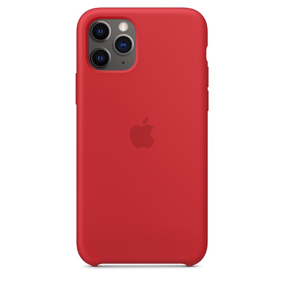 Case de Silicona Apple Para iPhone 11 Pro Max Rojo