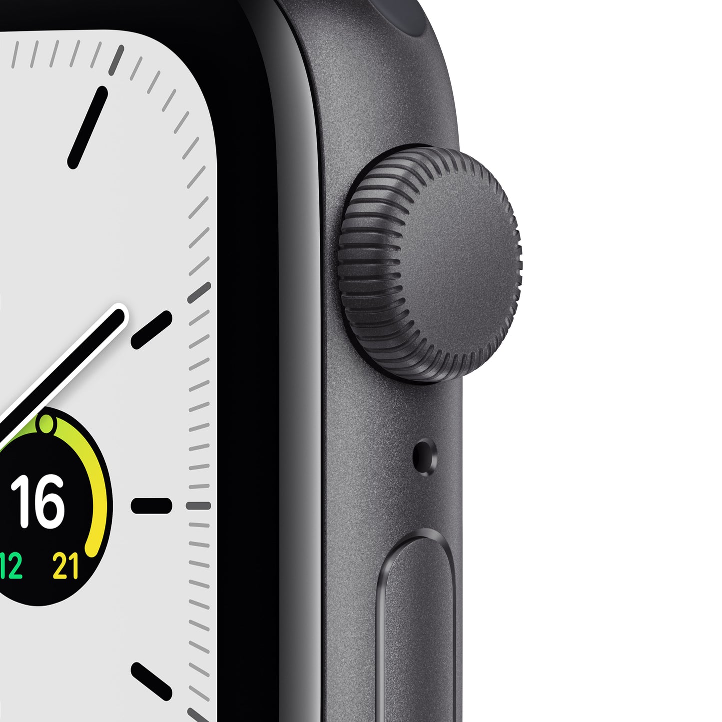 Apple Watch SE (GPS) - Caja de aluminio en gris espacial de 40 mm - Correa deportiva en color medianoche - Talla única