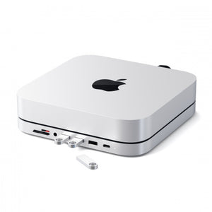 SATECHI ALUMINUM STAND HUB MAC MINI SLV