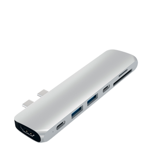 Adaptador Satechi Pro Hub De Aluminio Tipo C- 4K Hdmi - Plata