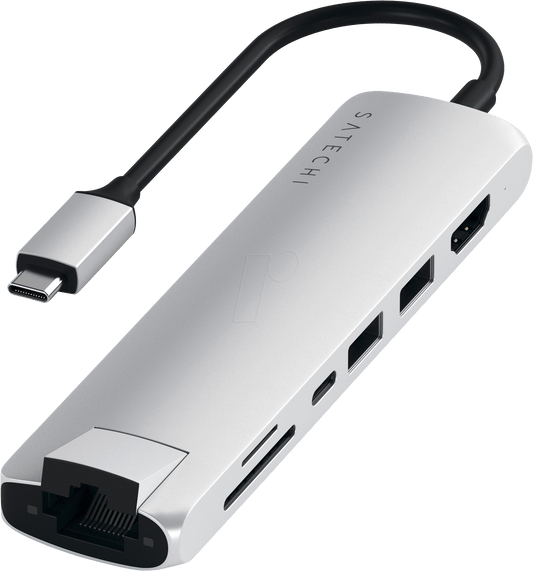 ST USB-C MULTI-PORT WITH ETHERNET- SV