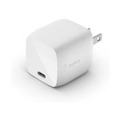 Cargador GAN Pared Belkin Carga Rápida USB-C 30w Blanco