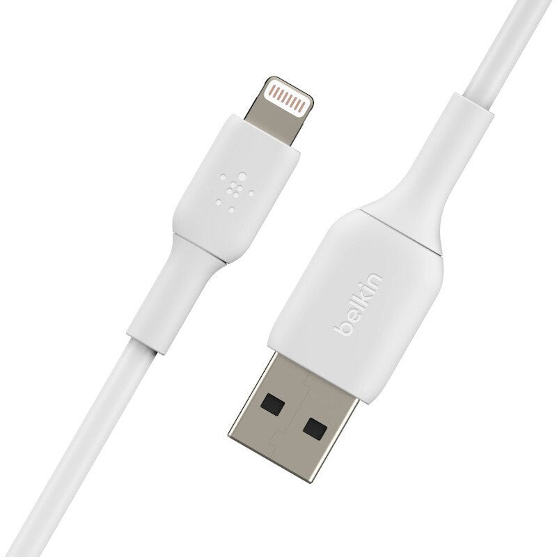 Cable Belkin USB-A a Lightning - 2M - Mixit - Blanco